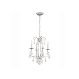 Ashton Chandelier 16'' Olde Silver