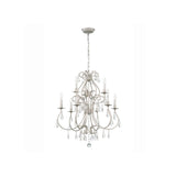 Ashton Chandelier 25.5'' Olde Silver