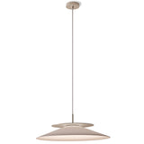 Asia Pendant Light Large Satin Gold Nickel By Contradi
