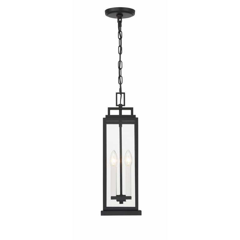 Aspen Outdoor Pendant 6.5'' Matte Black