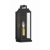Aspen Outdoor Sconce 5" Matte Black