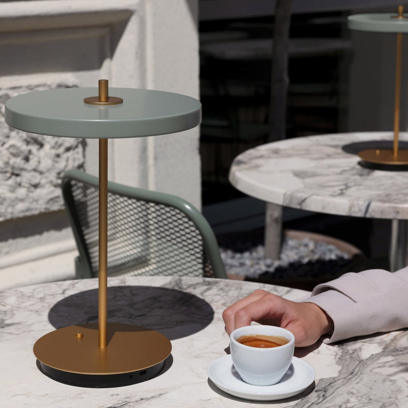 Asteria Nuance Portable Lamp Nuance Olive By UMAGE - Lifestyle View3
