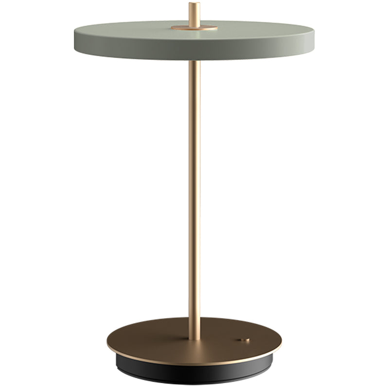 Asteria Nuance Portable Lamp Nuance Olive By UMAGE  - Side View