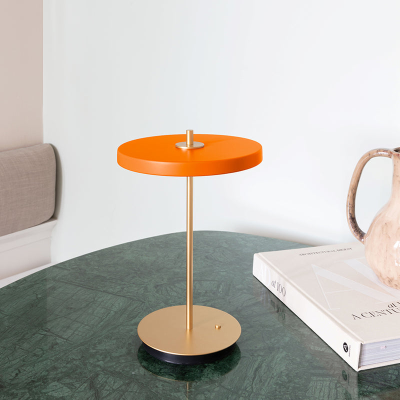 Asteria Nuance Portable Lamp Nuance Orange By UMAGE - Lifestyle View1