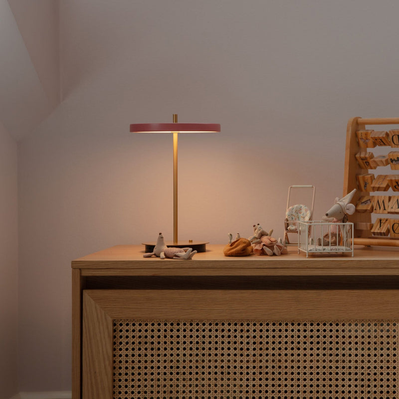 Asteria Nuance Portable Lamp Nuance Rose By UMAGE - Lifestyle View4