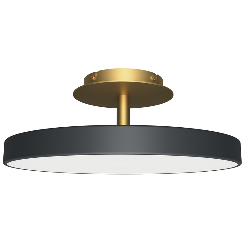 Asteria Up Medium Ceiling Light Anthracite Grey By UMAGE