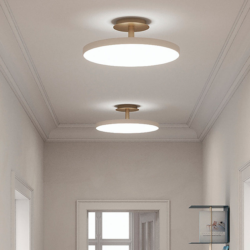 Asteria Up Medium Ceiling Light Pearl White By UMAGE - Lifestyle View1