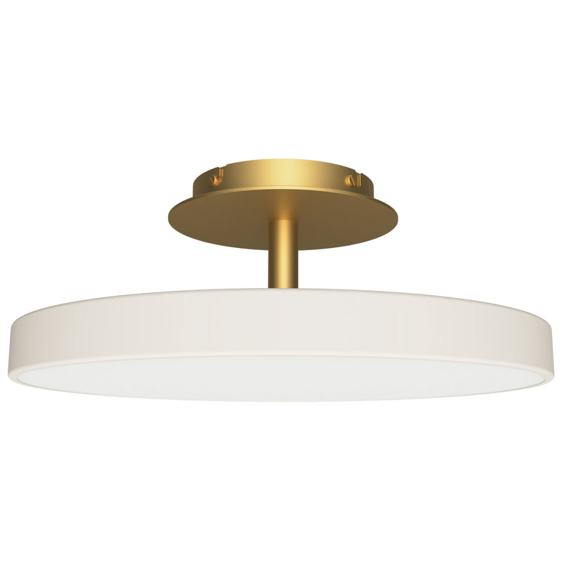 Asteria Up Medium Ceiling Light Pearl White By UMAGE