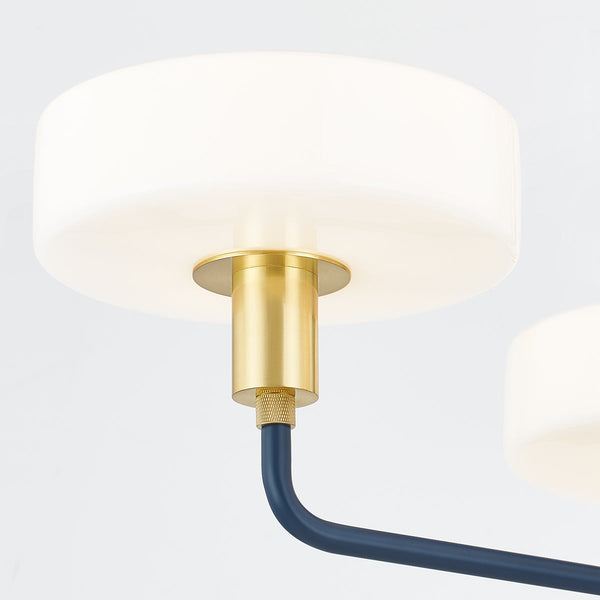 Aston Chandelier Small By Mitzi Detailed View