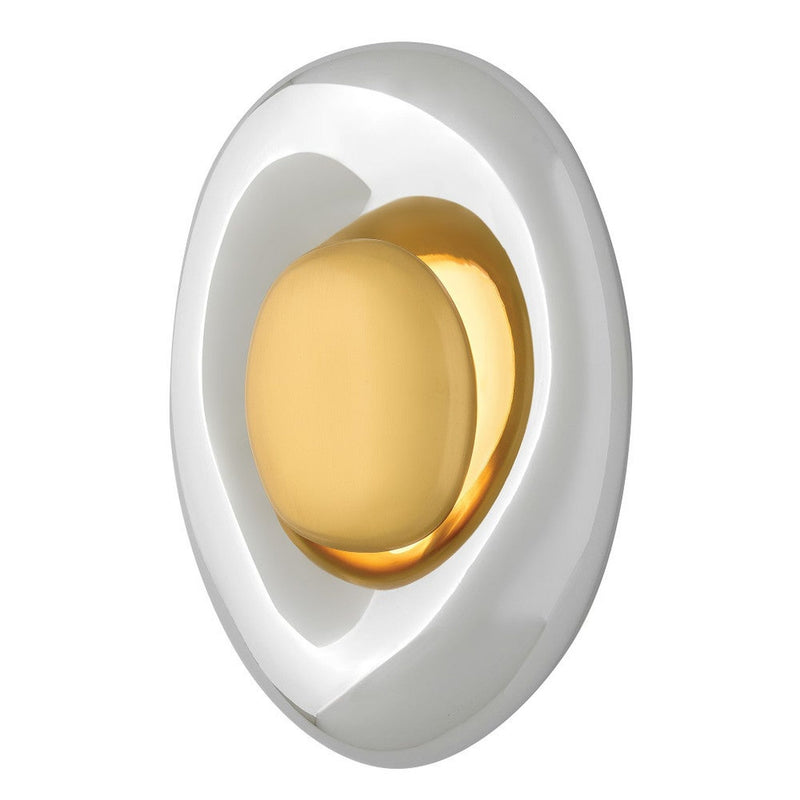 Astra LED Sconce - Unlacquered Brass