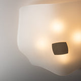 Astra Semi-Flush Mount detail in Soft Gold, by Hubbardton Forge