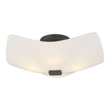 Astra Semi-Flush Mount in Natural Iron by Hubbardton Forge