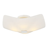 Astra Semi-Flush Mount in White by Hubbardton Forge