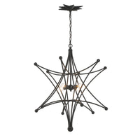 Astro Chandelier 27'' Black