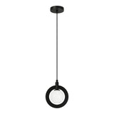 Astro Pendant 8 Inch Black Opal