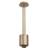 Athena Chandelier by Eurofase - Antique Gold illuminated lifestyle photo