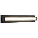 Athena Vanity Light Medium Matte Black By Matteo