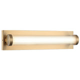 Athena Vanity Light Small Aged Gold Brass By Matteo