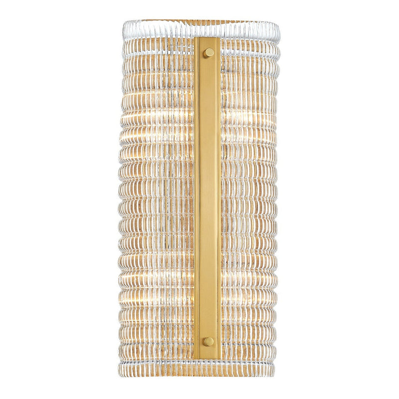 Athens Wall Sconce - Aged Brass by Hudson Valley