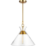 Atlantic Pendant — 18", Burnished Brass