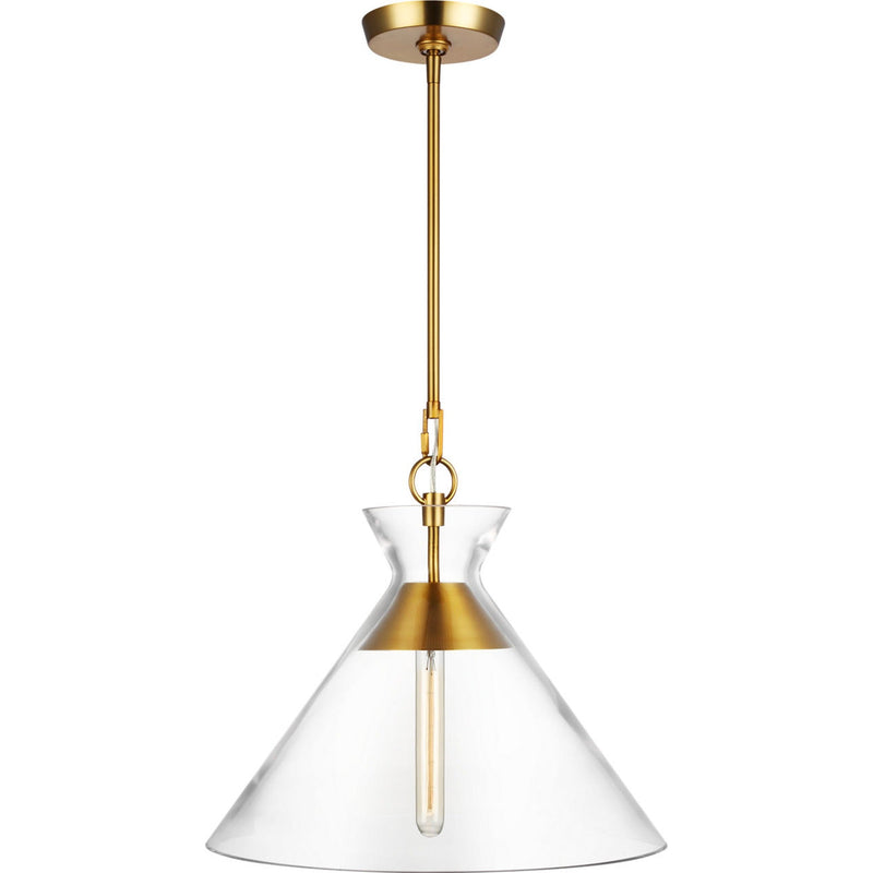 Atlantic Pendant — 18", Burnished Brass