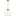 Atlantic Round Pendant — 16", Burnished Brass