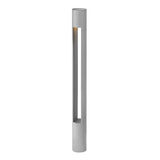 Atlantis 12V Small Round Bollard - Titanium - by Hinkley