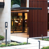 Atlantis Path Light Satin Black By Hinkley - Lifestyle View1