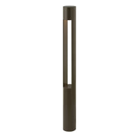 Atlantis Round 120v Bollard - Bronze - by Hinkley