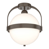 Atlas Semi-Flush Mount in Bronze by Hubbardton Forge