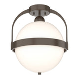 Atlas Semi-Flush Mount in Bronze by Hubbardton Forge