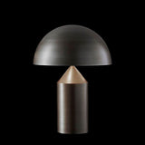Atollo Metal Table Lamp, Size: Medium, Finish: Black