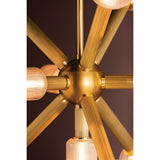 Atom Chandelier by Corbett