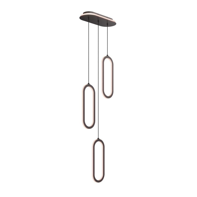 Atom Cluster Pendant by Dals - Black