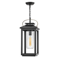 Atwater Large Hanging Lantern - Black - by Hinkley