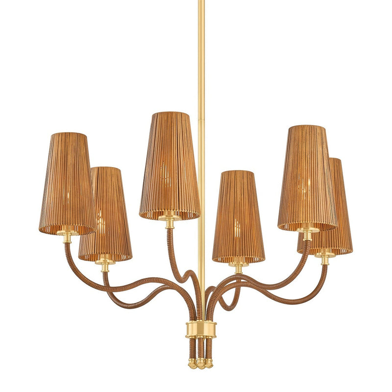 Atwood Chandelier - 6-Light by Hudson Valley