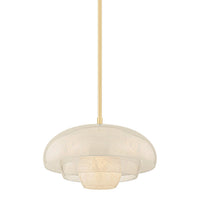 Auburndale Pendant - Aged Brass by Hudson Valley