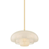 Auburndale Pendant - Aged Brass by Hudson Valley