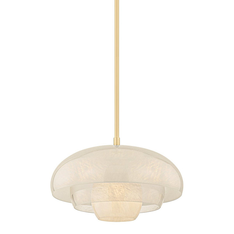 Auburndale Pendant - Aged Brass by Hudson Valley