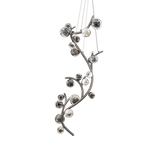 Audacity Vertical Suspension by Schonbek in Antique Pewter