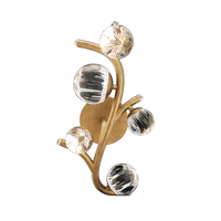 Audacity Wall Sconce by Schonbek in Gold