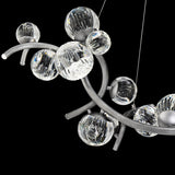 Audacity Linear Pendant Light Antique Pewter By Schonbek Forever - Detailed View