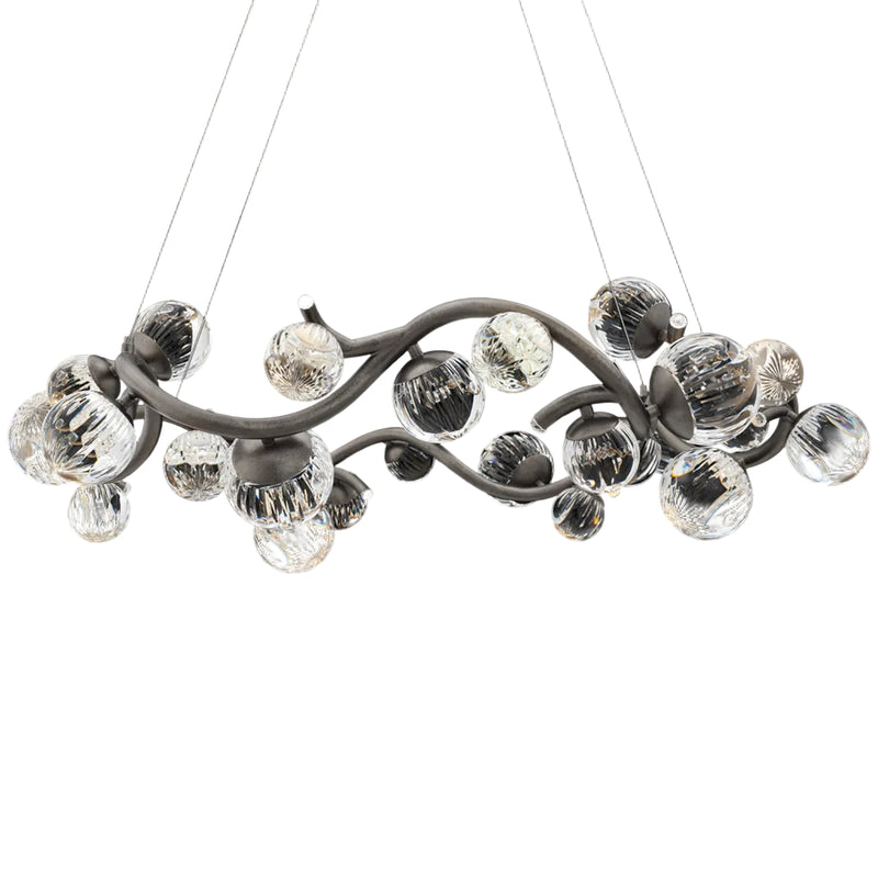 Audacity Round Pendant Light Antique Pewter By Schonbek Forever