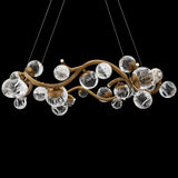 Audacity Round Pendant Light French Gold By Schonbek Forever