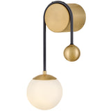 Auggie Wall Sconce Black By Lark Living 
