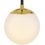 Auggie Wall Sconce Bright Brass By Lark Living - Detailed View1