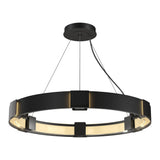 Aura Adjustable Round Suspension - Black