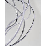 Aura LED Pendant by ET2 - 17 Inch, Polished Chrome