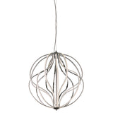 Aura LED Pendant by ET2 - 24 Inch, Polished Chrome
