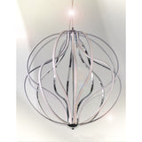 Aura LED Pendant by ET2 - 31 Inch, Polished Chrome